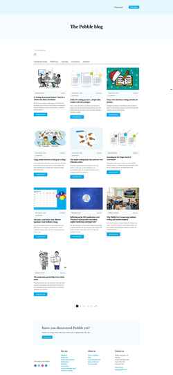 Скриншот blog.pobble.com