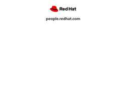 Ekran görüntüsü people.redhat.com