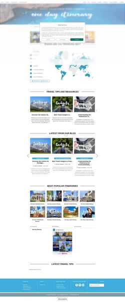 Skærmbillede onedayitinerary.com