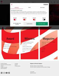Screenshot www.red-dot.org