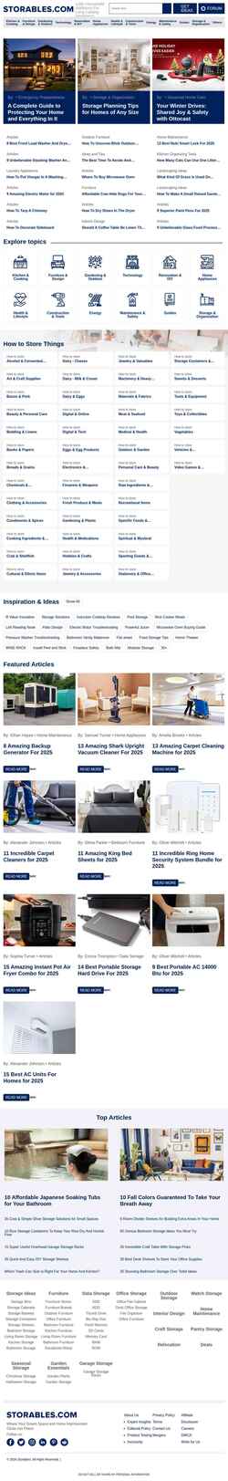 Screenshot storables.com