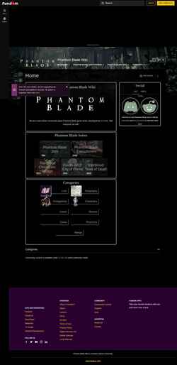 Schermata phantom-blade.fandom.com