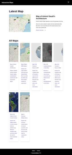 Skärmdump interactivemaps.vercel.app