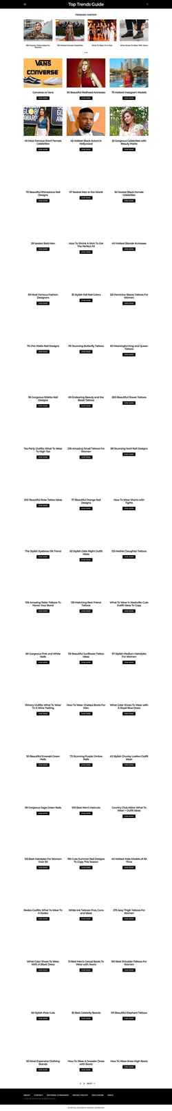 Captura de pantalla www.toptrendsguide.com