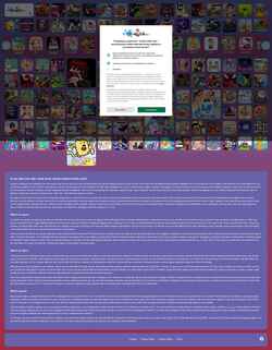 Skärmdump www.games-kids.com