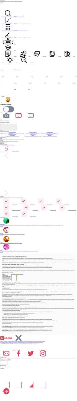 Skærmbillede en.symbolab.com