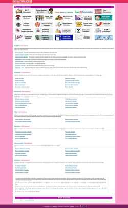 Schermata www.mymathtables.com