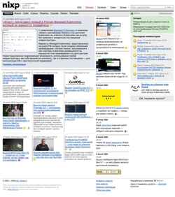 Screenshot www.nixp.ru
