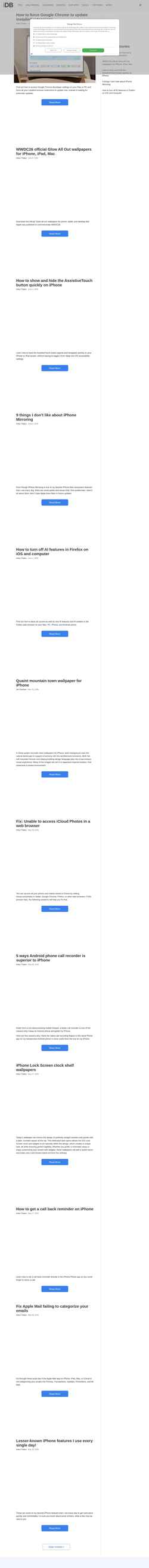 Screenshot www.idownloadblog.com