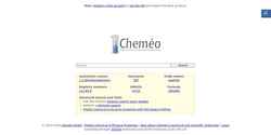 Снимак екрана www.chemeo.com