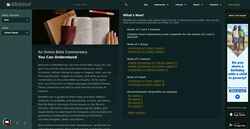 Posnetek zaslona www.bibleref.com