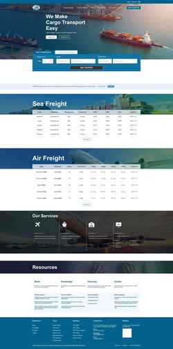 截屏 www.seabaycargo.com