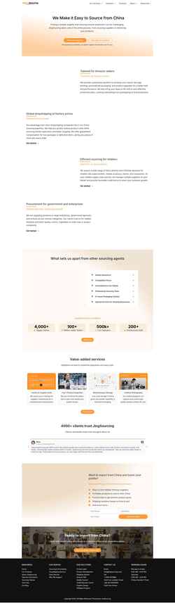 Zrzut ekranu jingsourcing.com