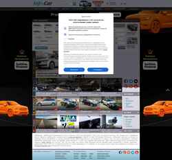 Captură de ecran www.infocar.ua