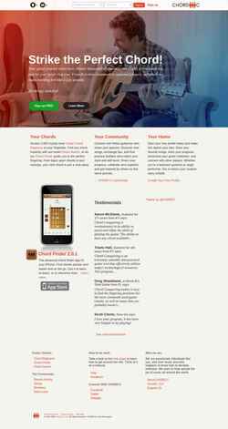 Screenshot chord-c.com