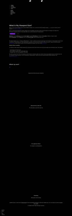 Skærmbillede viewportsizer.com