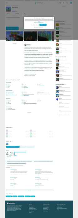 Schermata terraria.en.uptodown.com