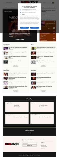 スクリーンショット soultracks.com