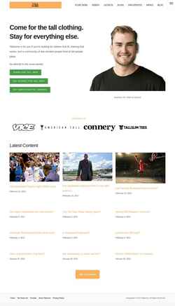 Zrzut ekranu tallsome.com