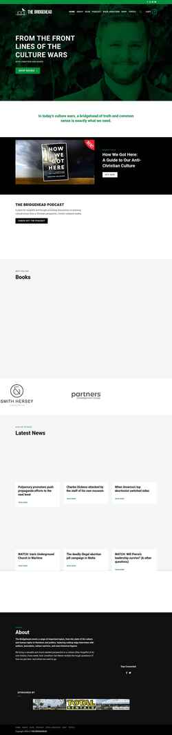 Screenshot thebridgehead.ca