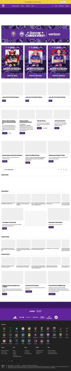 Captura de pantalla www.orlandocitysc.com