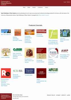 Screenshot openpublishing.library.umass.edu
