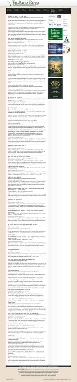Captura de pantalla theaquilareport.com