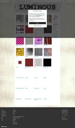 Captura de pantalla luminousss.bandcamp.com