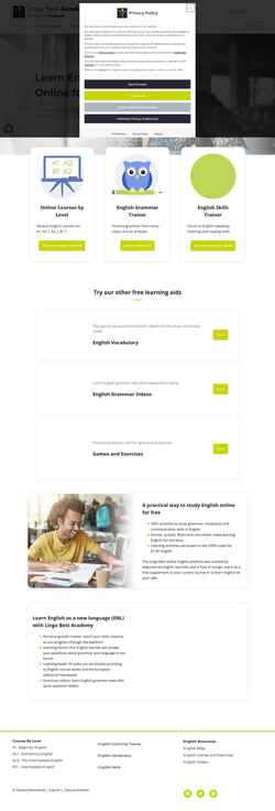 Screenshot www.lingobest.com