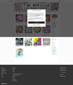 Skjermdump thebugclub.bandcamp.com