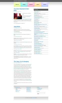 Screenshot jeepen.org