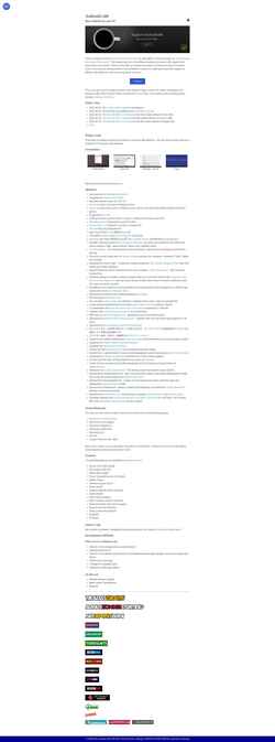 Снимак екрана www.android-x86.org