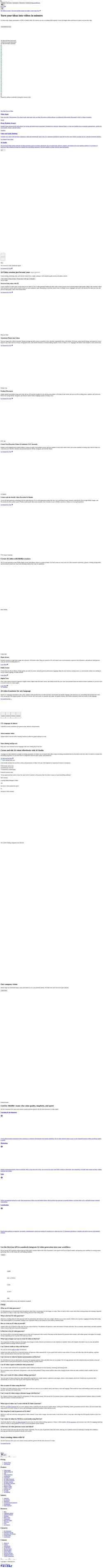 Zrzut ekranu www.heygen.com