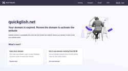 Snímek obrazovky quickglish.net