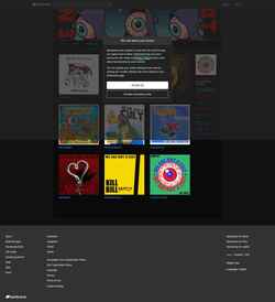 Zrzut ekranu wearenotacult.bandcamp.com