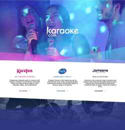 Captura de pantalla www.karaoke.com