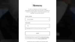 Snímek obrazovky www.hennessy.com