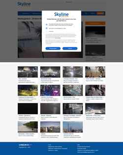 Képernyőkép www.skylinewebcams.com