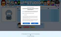 Screenshot www.sp-studio.de