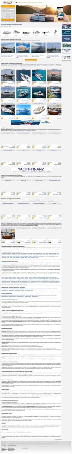 Captura de pantalla www.yachtall.com