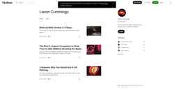 Снимак екрана lavoncums.medium.com
