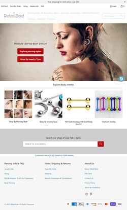 Снимак екрана rebelbod.com