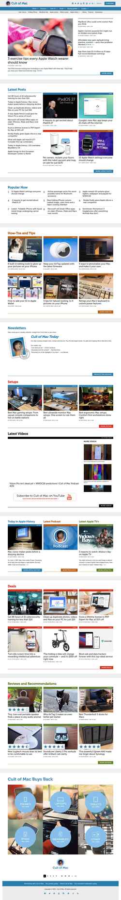 Screenshot www.cultofmac.com