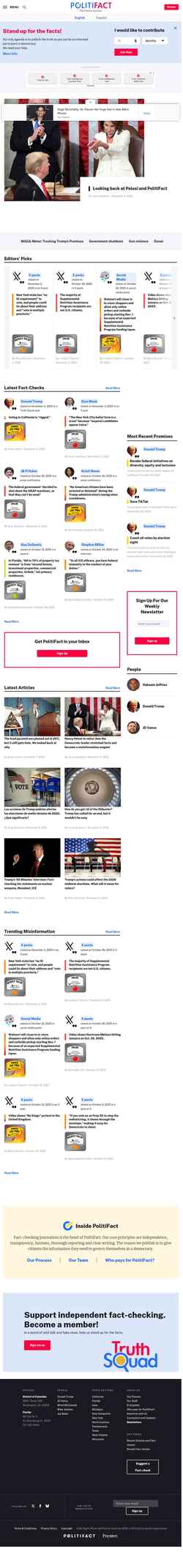 Snímek obrazovky www.politifact.com