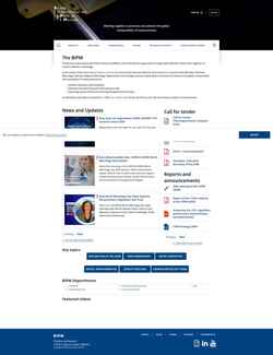 Skærmbillede www.bipm.org