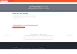 Captura de pantalla certificatedetails.com