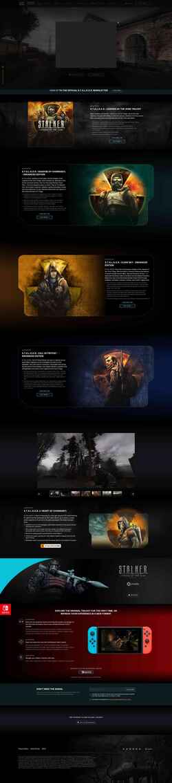 Ekraanipilt www.stalker-game.com