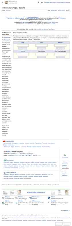 Captura de pantalla oc.wiktionary.org