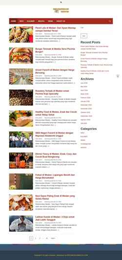 Screenshot rekomendasimedan.com