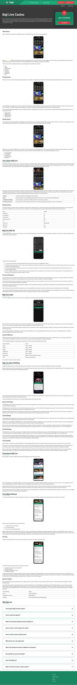 Screenshot bajilives.com